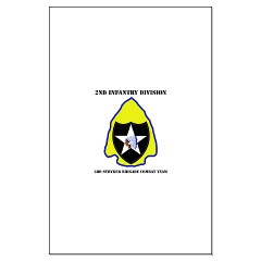 2ID3SBCT - M01 - 02 - DUI - 3rd Stryker Brigade Combat Team with Text Large Poster