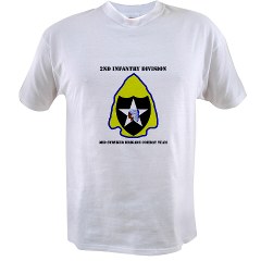 2ID3SBCT - A01 - 04 - DUI - 3rd Stryker Brigade Combat Team with Text Value T-Shirt