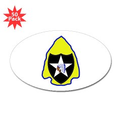 2ID4SBCT - M01 - 01 - DUI - 4th Stryker Brigade Combat Team Sticker (Oval 50 pk) - Click Image to Close