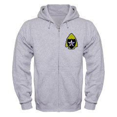 2ID4SBCT - A01 - 03 - DUI - 4th Stryker Brigade Combat Team Zip Hoodie - Click Image to Close