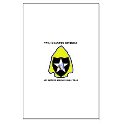 2ID4SBCT - M01 - 02 - DUI - 4th Stryker Brigade Combat Team Large Poster