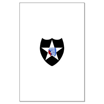 02ID - M01 - 02 - SSI - 2nd Infantry Division - Large Poster - Click Image to Close