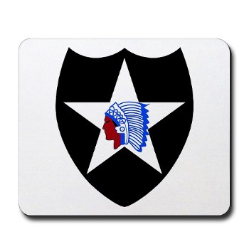 02ID - M01 - 03 - SSI - 2nd Infantry Division - Mousepad