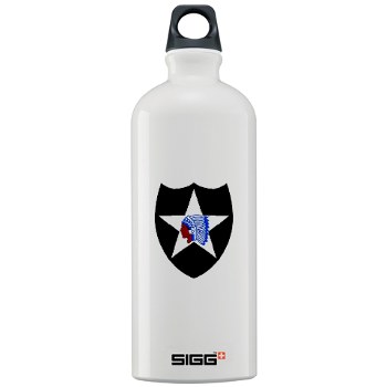 02ID - M01 - 03 - SSI - 2nd Infantry Division - Sigg Water Bottle 1.0L