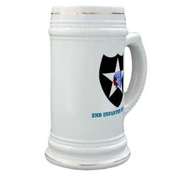 02ID - M01 - 03 - SSI - 2nd Infantry Division with text - Stein - Click Image to Close