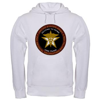 2MRB - A01 - 04 - DUI - 2nd Medical Recruiting Battalion (Gladiators) - Hooded Sweatshirt - Click Image to Close