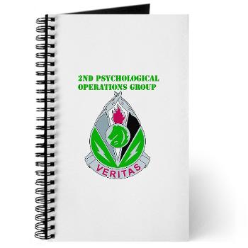 2POG - M01 - 02 - DUI - 2nd Psychological Operations Group with Text Journal