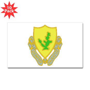 2S12CR - M01 - 01 - DUI - 2nd Squadron - 12th Cavalry Regiment - Sticker (Rectangle 10 pk) - Click Image to Close