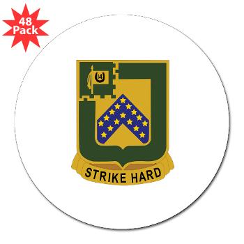 2S16CR - M01 - 01 - DUI - 2nd Squadron - 16th Cavalry Regiment - 3" Lapel Sticker (48 pk) - Click Image to Close
