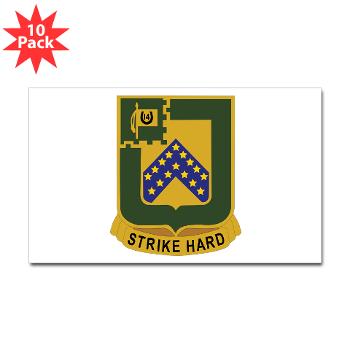 2S16CR - M01 - 01 - DUI - 2nd Squadron - 16th Cavalry Regiment - Sticker (Rectangle 10 pk)