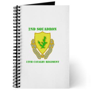 2S7CR - M01 - 02 - DUI - 2nd Sqdrn - 7th Cavalry Regt with Text - Journal