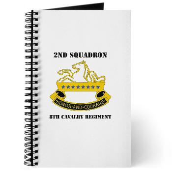 2S8CR - M01 - 02 - DUI - 2nd Squadron - 8th Cavalry Regiment with Text - Journal