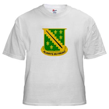 2SLRSABN38CR - A01 - 04 - DUI - 2nd Sqdrn (LRS)(Abn) - 38th Cavalry Regt White T-Shirt