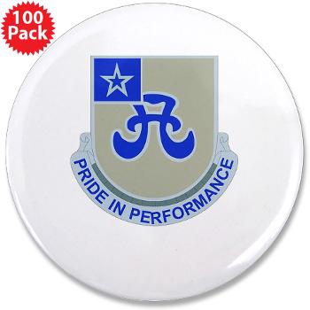 308BSB- M01 - 01 - DUI - 308th Bde - Support Bnt - 3.5" Button (100 pack)