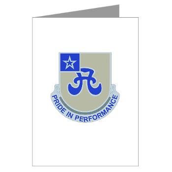 308BSB- M01 - 02 - DUI - 308th Bde - Support Bnt - Greeting Cards (Pk of 10)