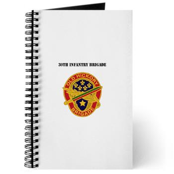 30IB - M01 - 02 - DUI - 30th Infantry Brigade with Text - Journal