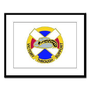 310SC - M01 - 02 - DUI - 310th Sustainment Command Large Framed Print