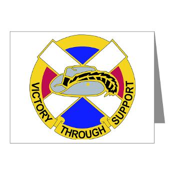 310SC - M01 - 02 - DUI - 310th Sustainment Command Note Cards (Pk of 20)