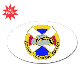 310SC - M01 - 01 - DUI - 310th Sustainment Command Sticker (Oval 50 pk)