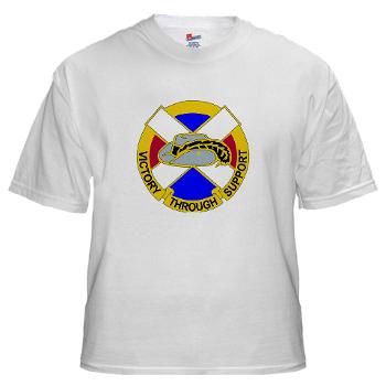 310SC - A01 - 04 - DUI - 310th Sustainment Command White T-Shirt - Click Image to Close