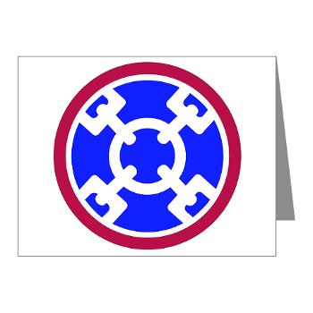 310SC - M01 - 02 - SSI - 310th Sustainment Command Note Cards (Pk of 20) - Click Image to Close