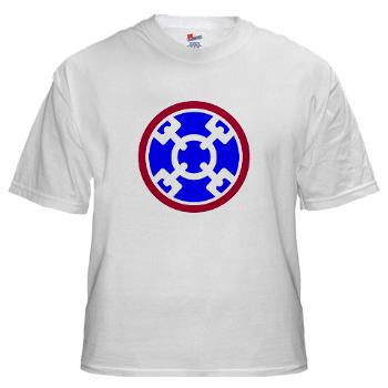 310SC - A01 - 04 - SSI - 310th Sustainment Command White T-Shirt - Click Image to Close