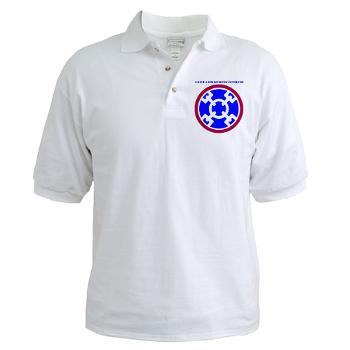 310SC - A01 - 04 - SSI - 310th Sustainment Command with text Golf Shirt