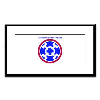 310SC - M01 - 02 - SSI - 310th Sustainment Command with text Small Framed Print - Click Image to Close