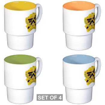 311SC - A01 - 01 - DUI - 311th Sustainment Command - Stackable Mug Set (4 mugs)