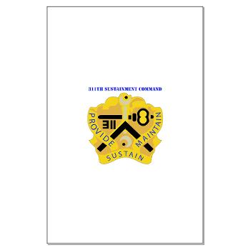 311SC - A01 - 01 - DUI - 311th Sustainment Command with Text - Large Poster - Click Image to Close