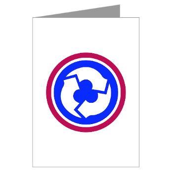 311SC - A01 - 01 - SSI - 311th Sustainment Command - Greeting Cards (Pk of 20)