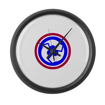 311SC - A01 - 01 - SSI - 311th Sustainment Command - Large Wall Clock - Click Image to Close