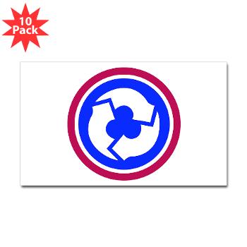 311SC - A01 - 01 - SSI - 311th Sustainment Command - Sticker (Rectangle 10 pk) - Click Image to Close