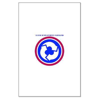 311SC - A01 - 01 - SSI - 311th Sustainment Command with Text - Large Poster