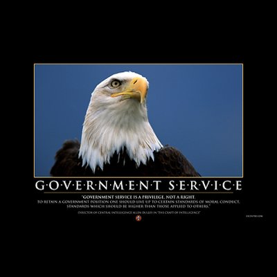 Government Service 23x35 Poster - CP-580084913