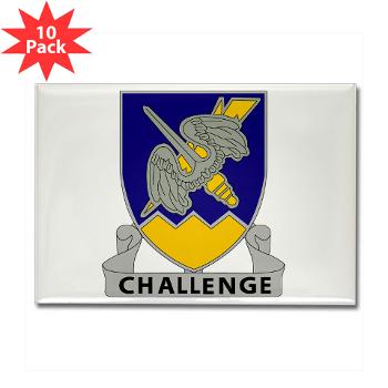 3158AB - M01 - 01 - DUI - 3 - 158 Aviation Battalion - Rectangle Magnet (10 pack) - Click Image to Close