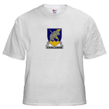 3158AB - A01 - 04 - DUI - 3 - 158 Aviation Battalion - White T-Shirt
