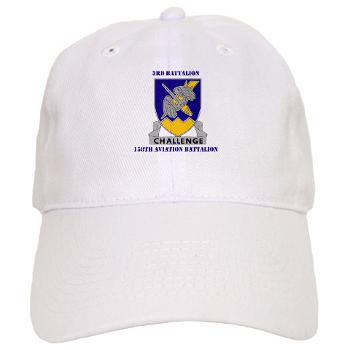 3158AB - A01 - 01 - DUI - 3 - 158 Aviation Battalion with Text - Cap - Click Image to Close