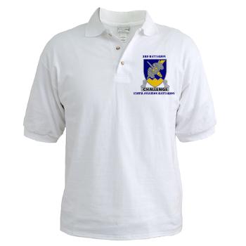3158AB - A01 - 04 - DUI - 3 - 158 Aviation Battalion with Text - Golf Shirt