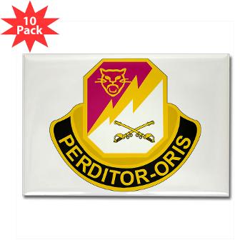 316CB - M01 - 01 - DUI - 316th Cavalry Brigade Rectangle Magnet (10 pack) - Click Image to Close