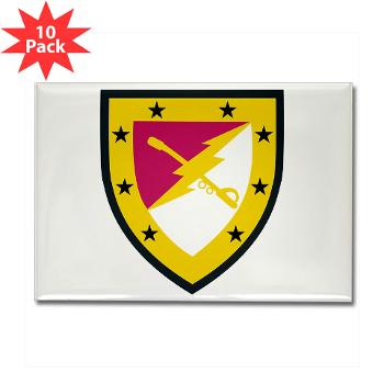 316CB - M01 - 01 - SSI - 316th Cavalry Brigade Rectangle Magnet (10 pack) - Click Image to Close