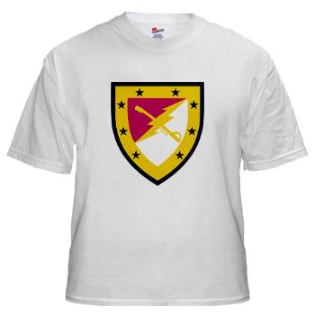 316CB - A01 - 04 - SSI - 316th Cavalry Brigade White T-Shirt