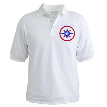 316SC - A01 - 04 - SSI - 316th Sustainment Command with Text - Golf Shirt
