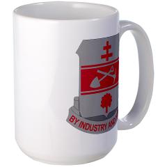 317EB - M01 - 03 - DUI - 317th Engineer Battalion - Large Mug
