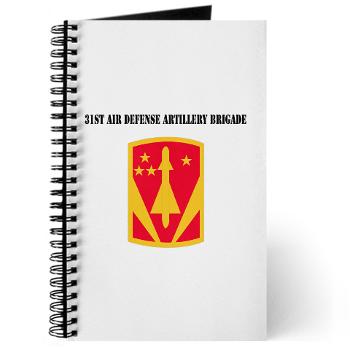 31ADAB - M01 - 02 - SSI - 31st Air Defense Artillery Bde with Text - Journal