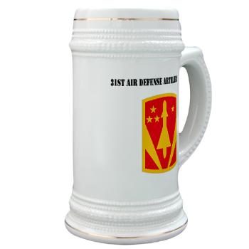 31ADAB - M01 - 03 - SSI - 31st Air Defense Artillery Bde with Text - Stein