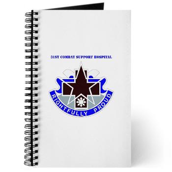 31CSH - M01 - 02 - DUI - 31st Combat Support Hospital with Text - Journal