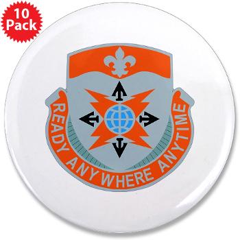 324SC - M01 - 01 - DUI - 324th Signal Company - 3.5" Button (10 pack) - Click Image to Close