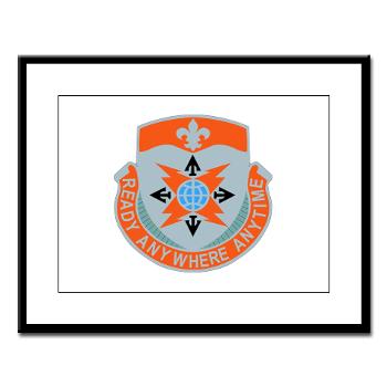 324SC - M01 - 02 - DUI - 324th Signal Company - Large Framed Print - Click Image to Close
