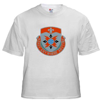 324SC - A01 - 04 - DUI - 324th Signal Company - White T-Shirt